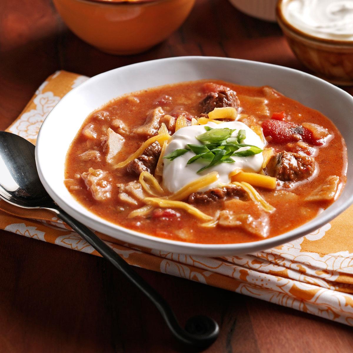 Zesty Tortilla Soup Recipe How To Make It Taste Of Home