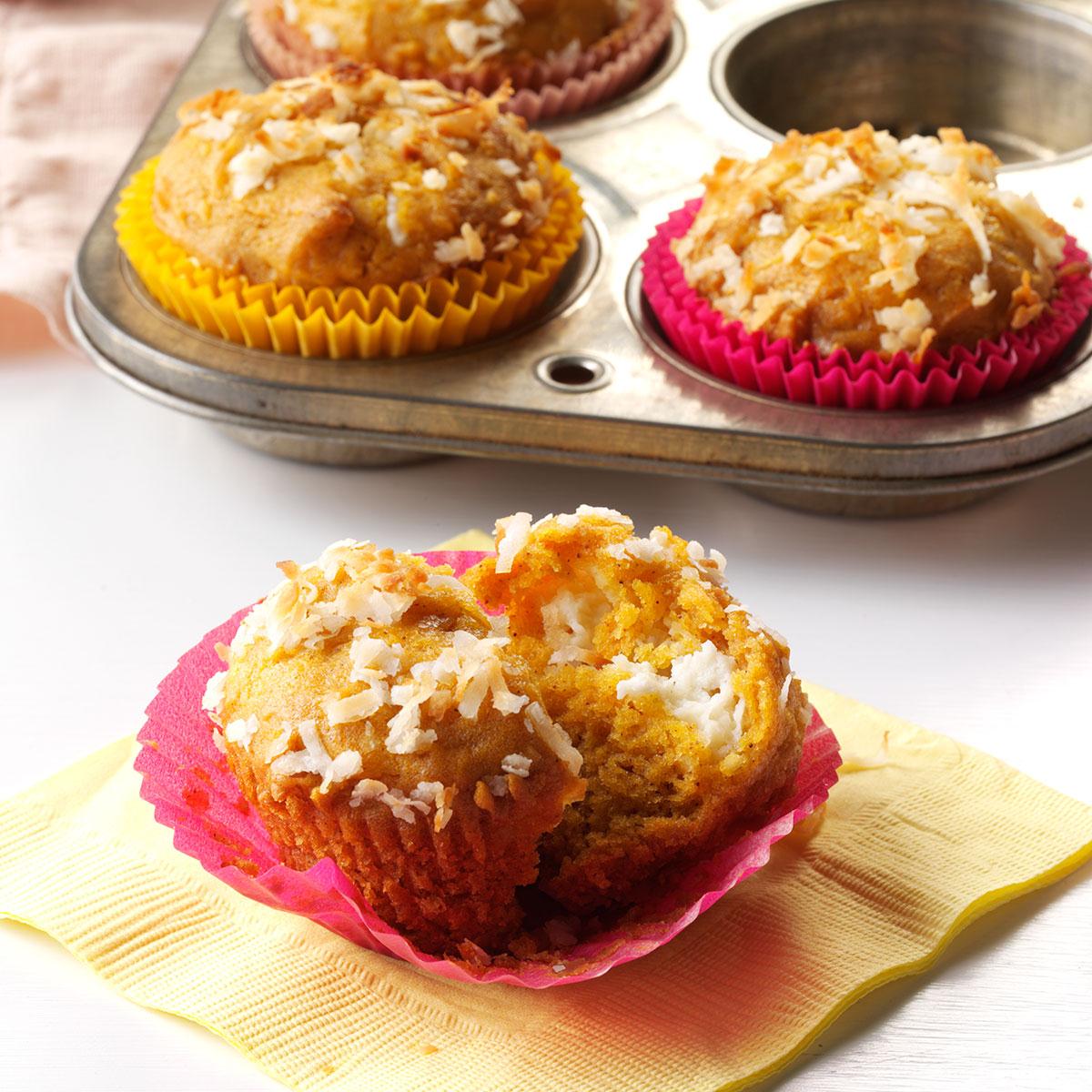 Coconut Carrot Muffins_image
