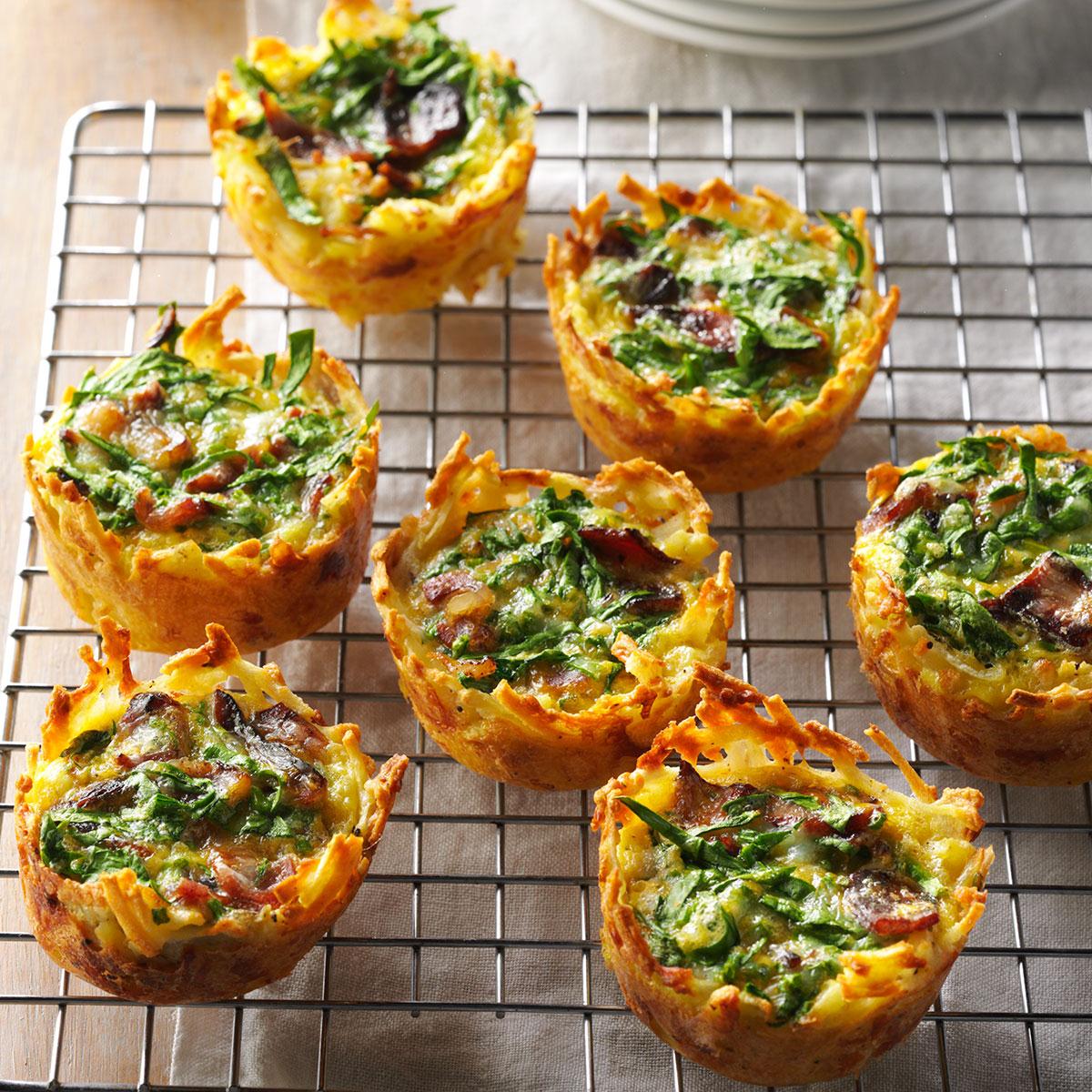 Hash Brown Quiche Cups image