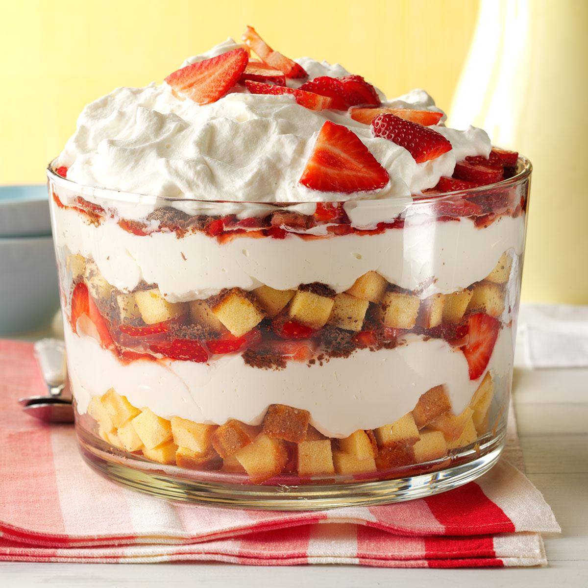 Strawberry Cheesecake Trifle image