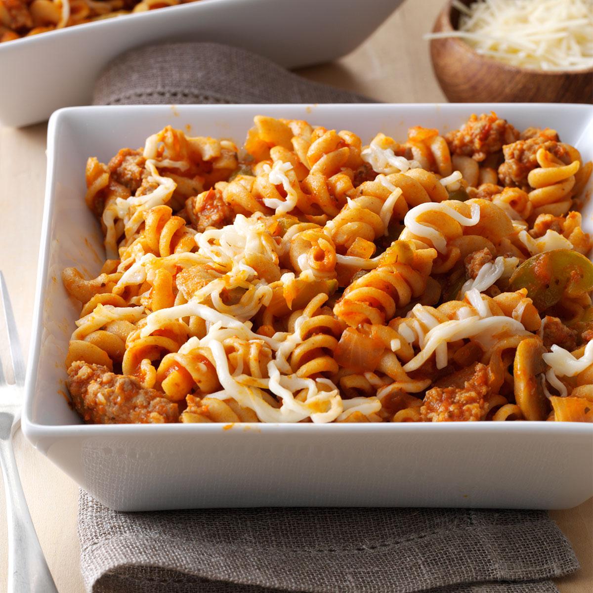 Sausage Pizza Pasta-image