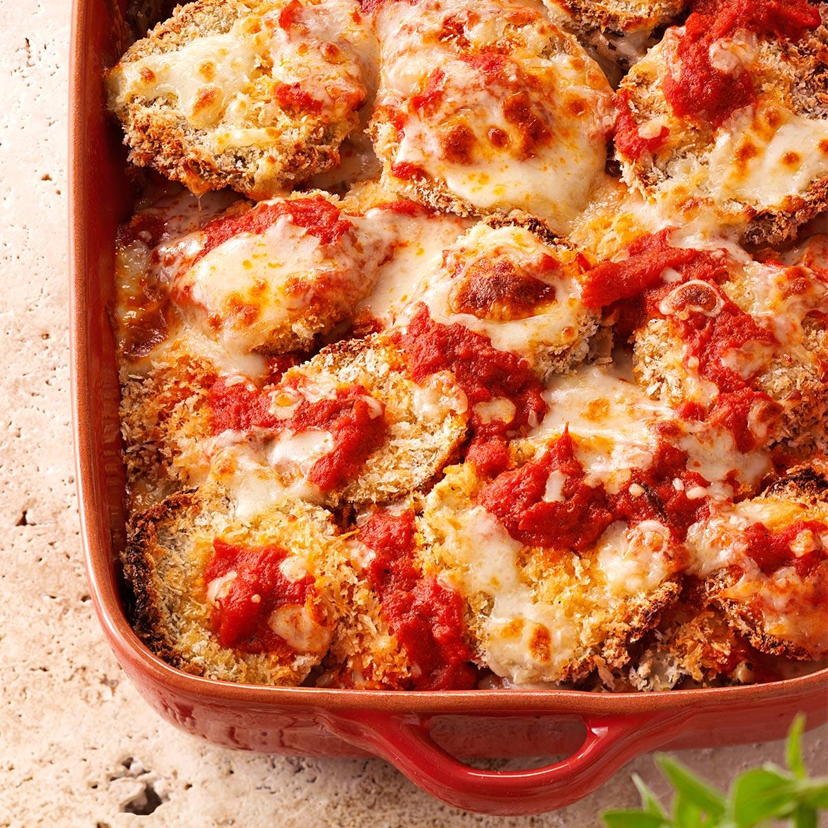 Contest Winning Eggplant Parmesan Recipe How To Make It Taste Of Home