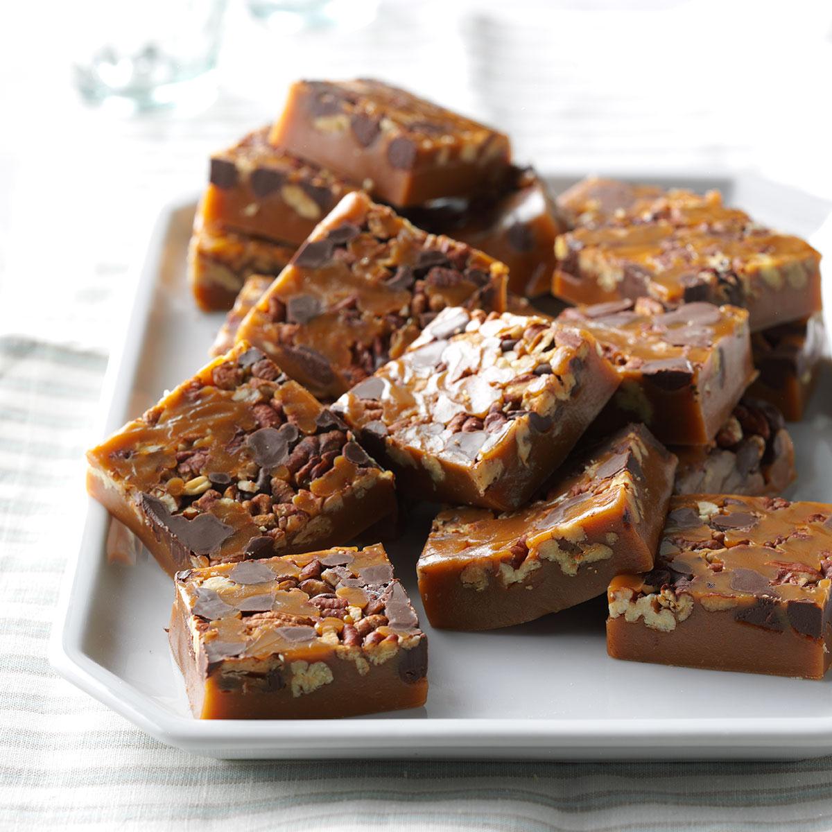Chocolate Pecan Caramels-image