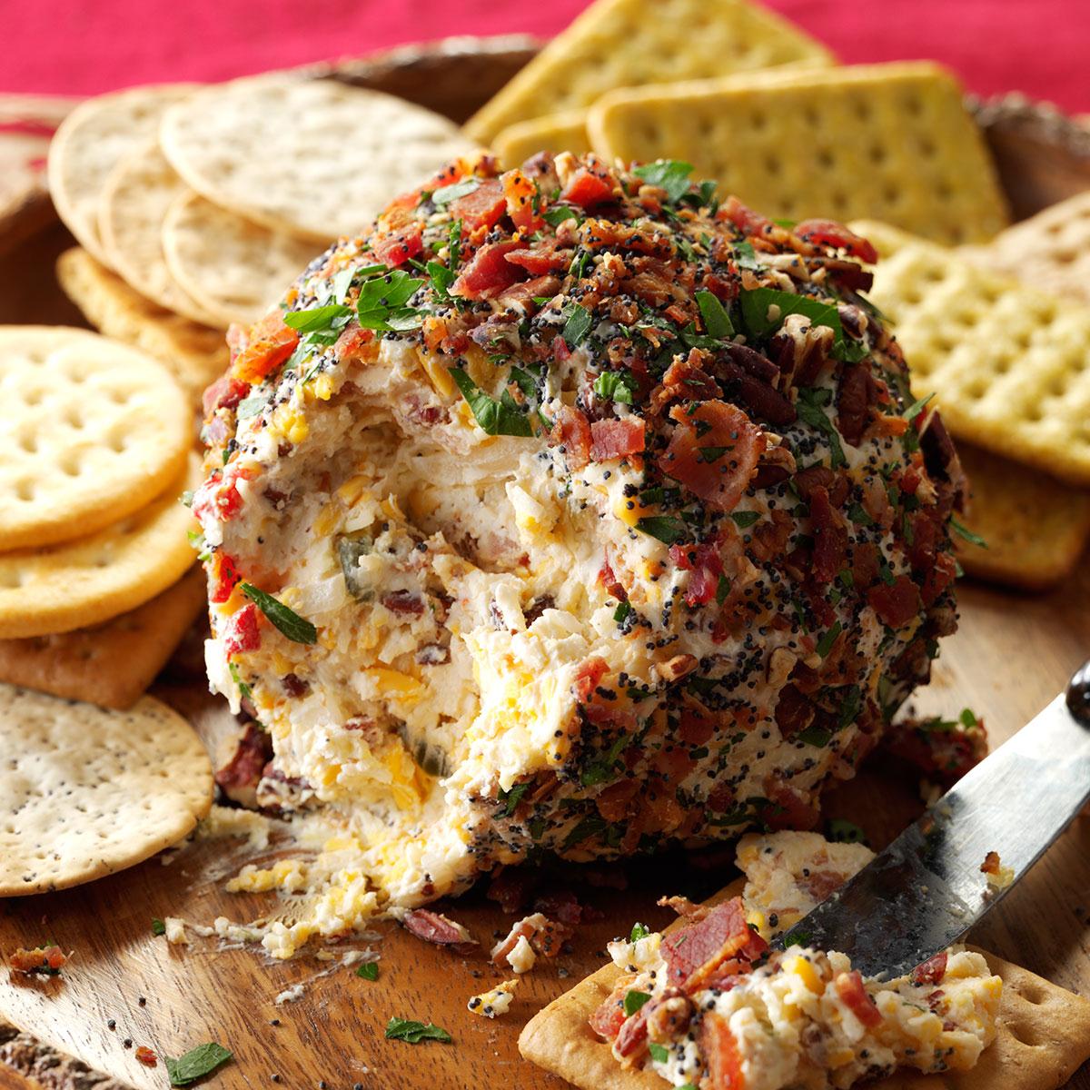 Bacon, Cheddar And Swiss Cheese Ball Recipe: How To Make It