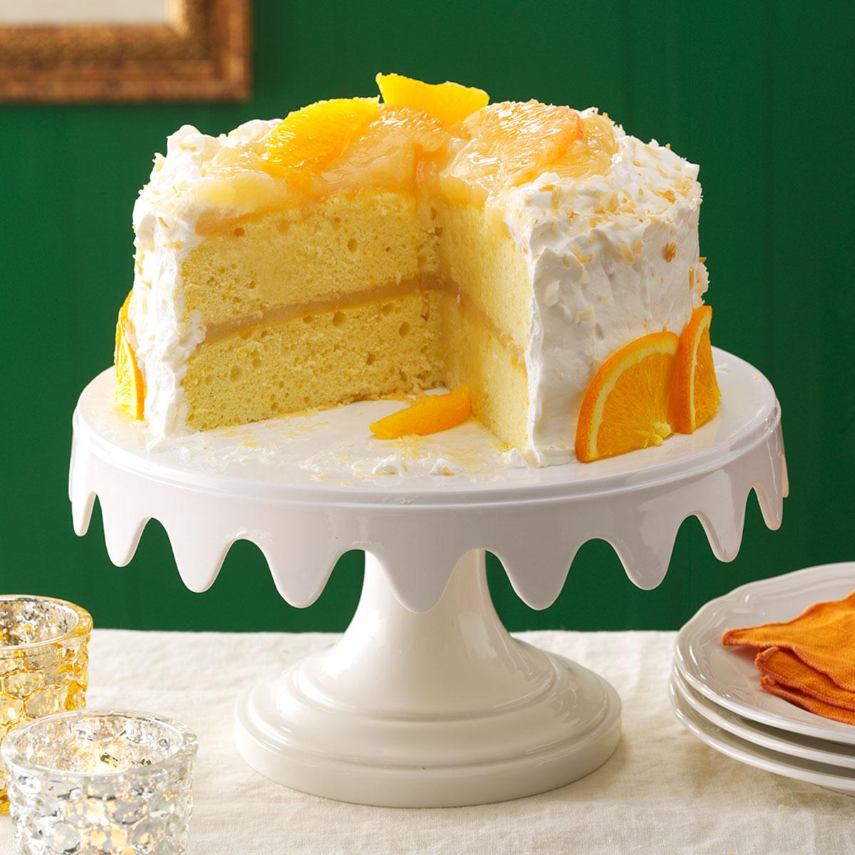 Coconut Citrus Layer Cake image