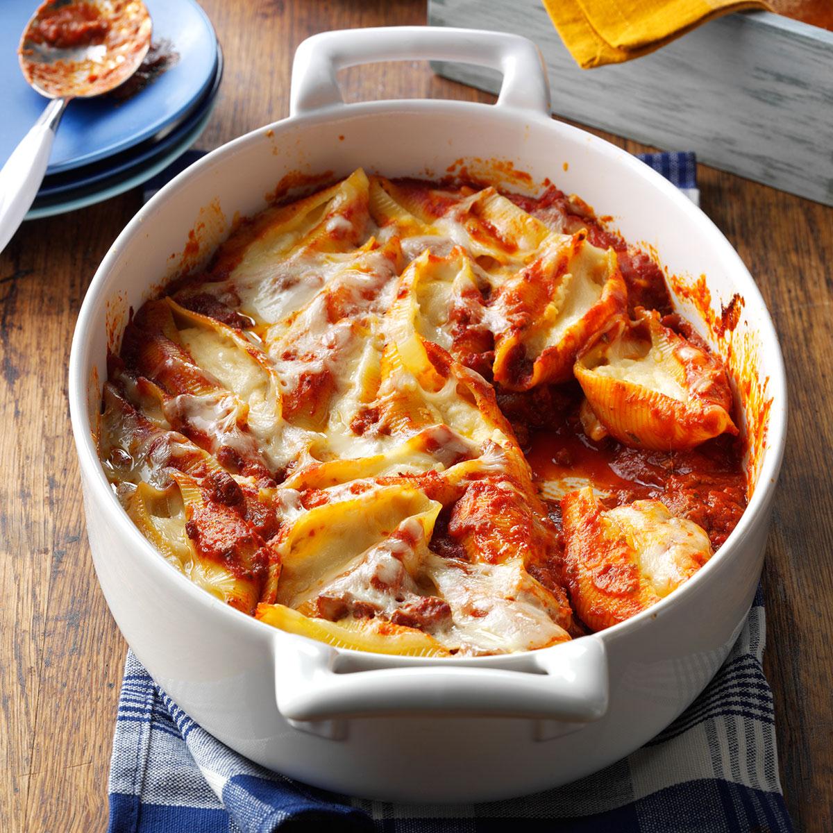 Three-Cheese Jumbo Shells-image