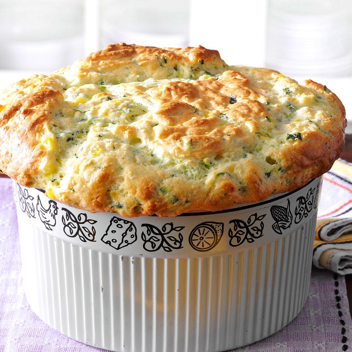 Zucchini & Sweet Corn Souffle-image