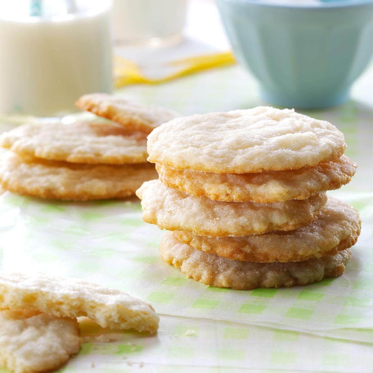 Lemon Oatmeal Sugar Cookies Recipe How To Make It Taste Of Home
