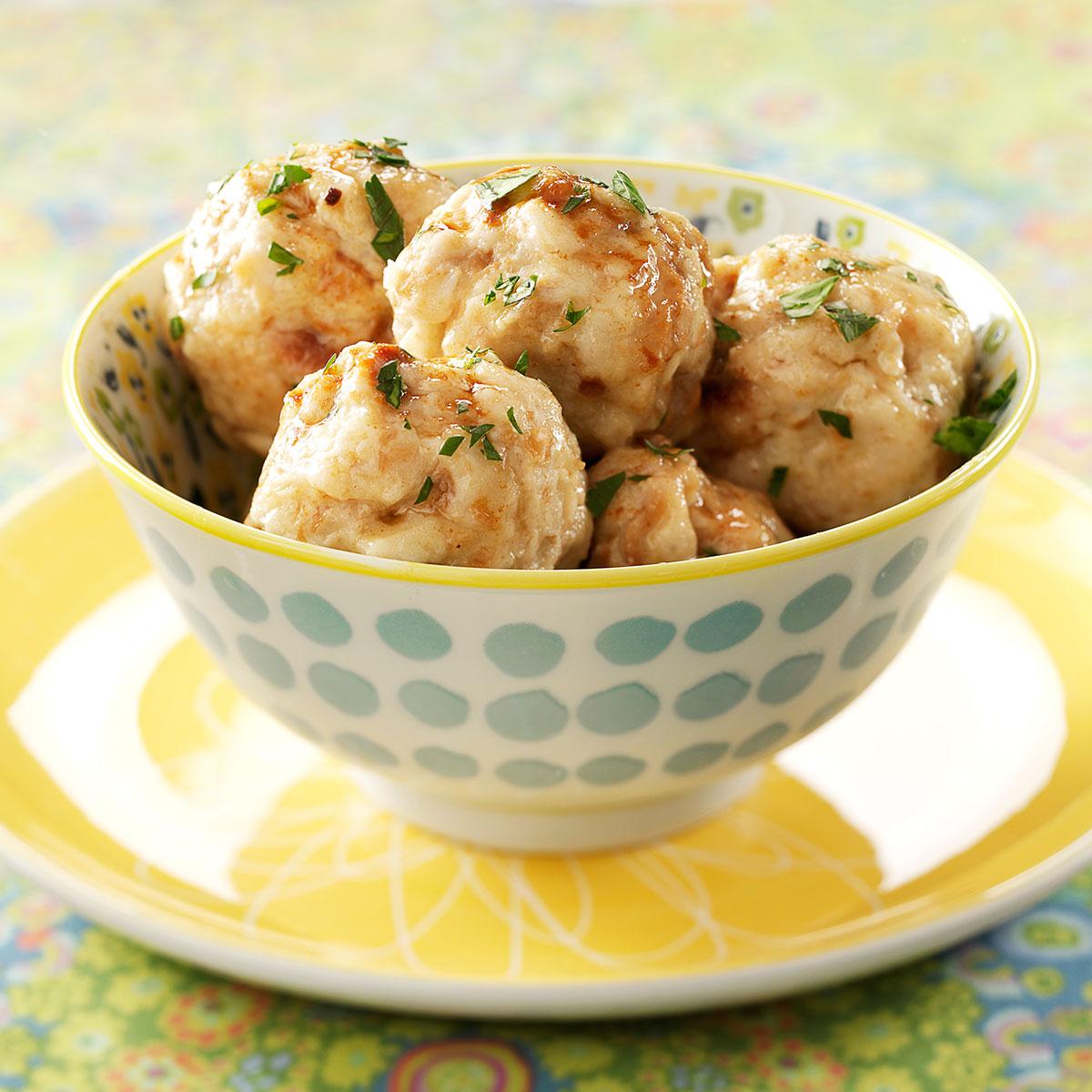 Grandma S Potato Dumplings Recipe Taste Of Home,Crockpot Chicken Chili Recipe