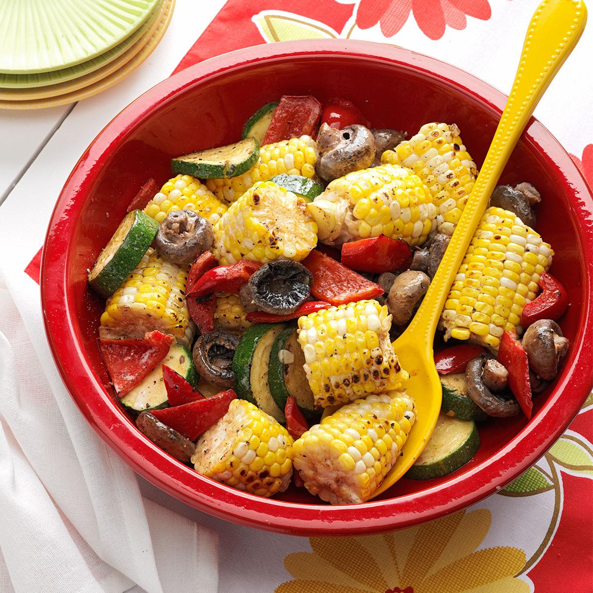 image of Grilled Corn Medley recipe by Taste of Home