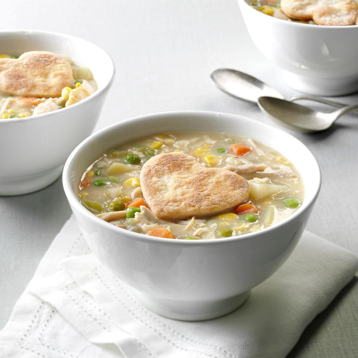 Chicken Potpie Soup Recipe How To Make It Taste Of Home