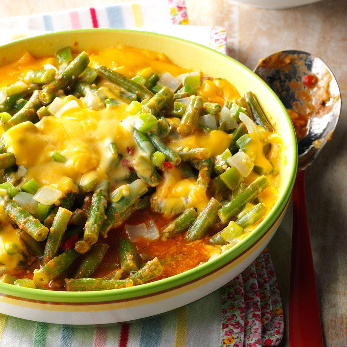 Saucy Green Bean Bake-image