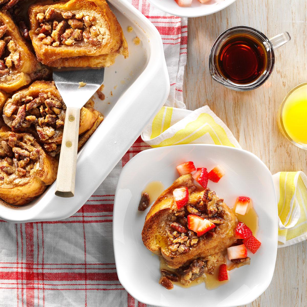 Baked French Toast With Strawberries Recipe Taste Of Home