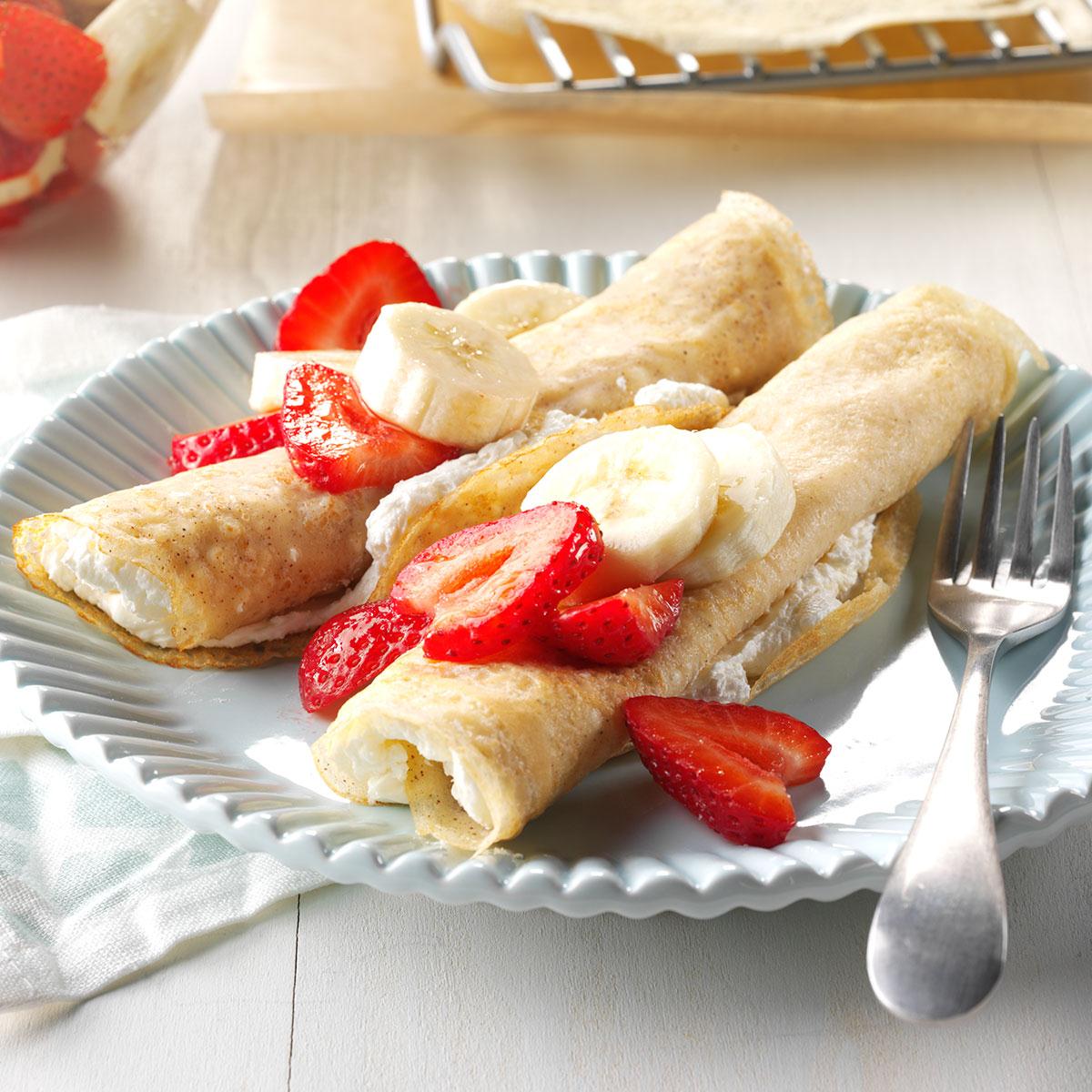 Strawberry Banana Crepes Recipe Taste Of Home,Are Owls Good Pets Reddit