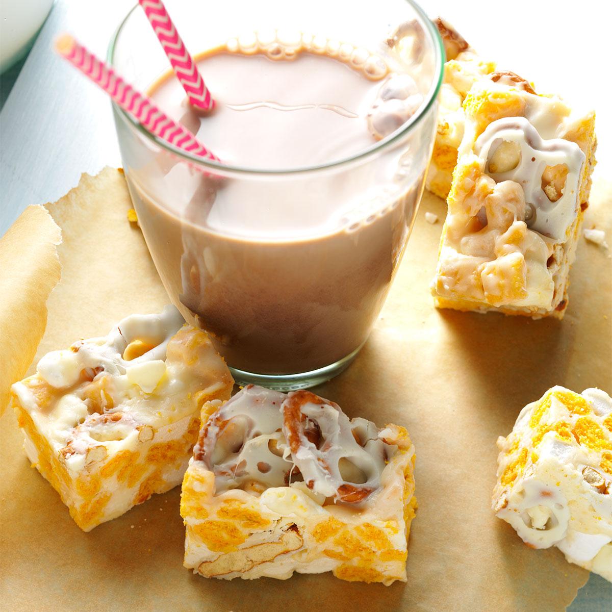 Browned Butter Cereal Bars-image