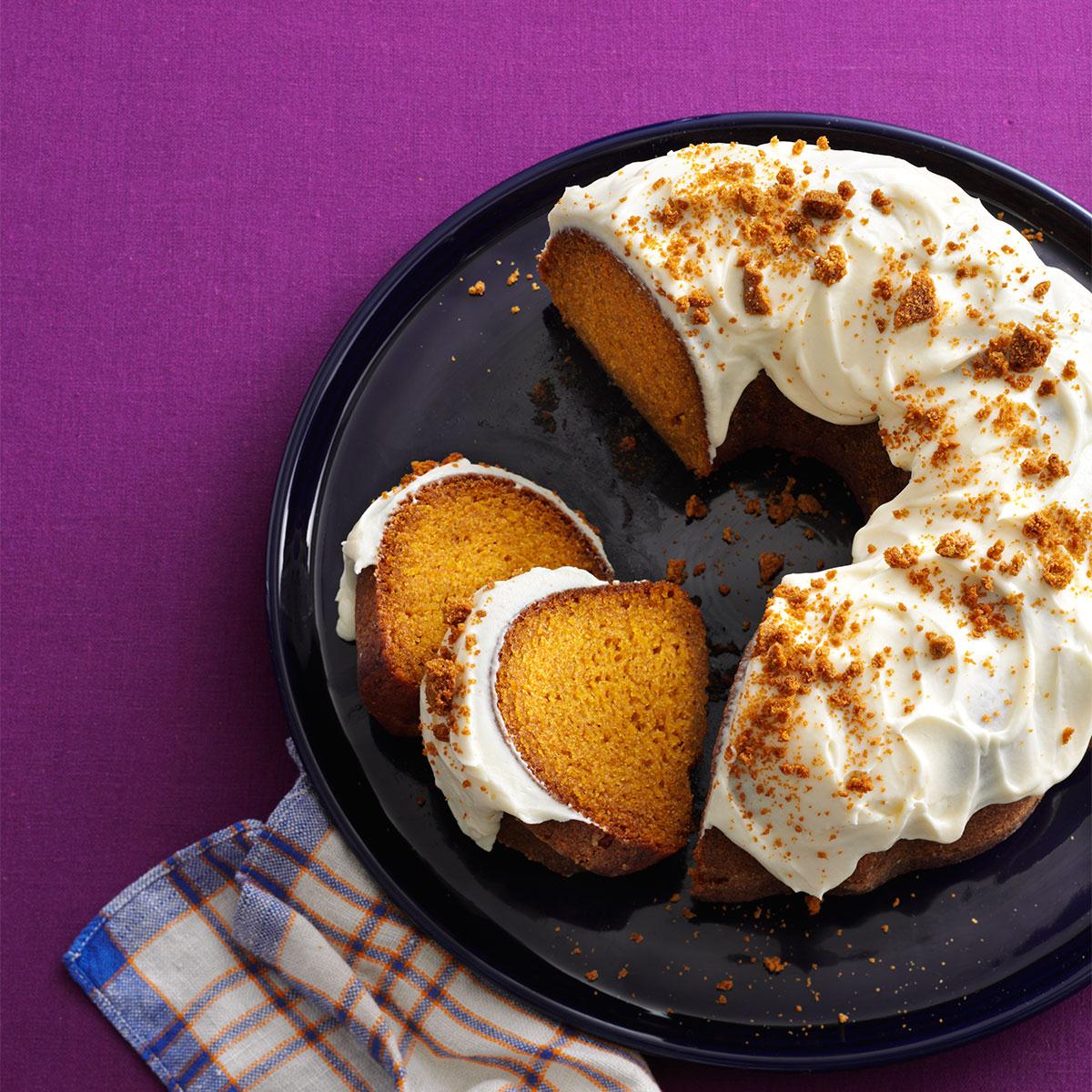 Gingersnap Pumpkin Cake-image