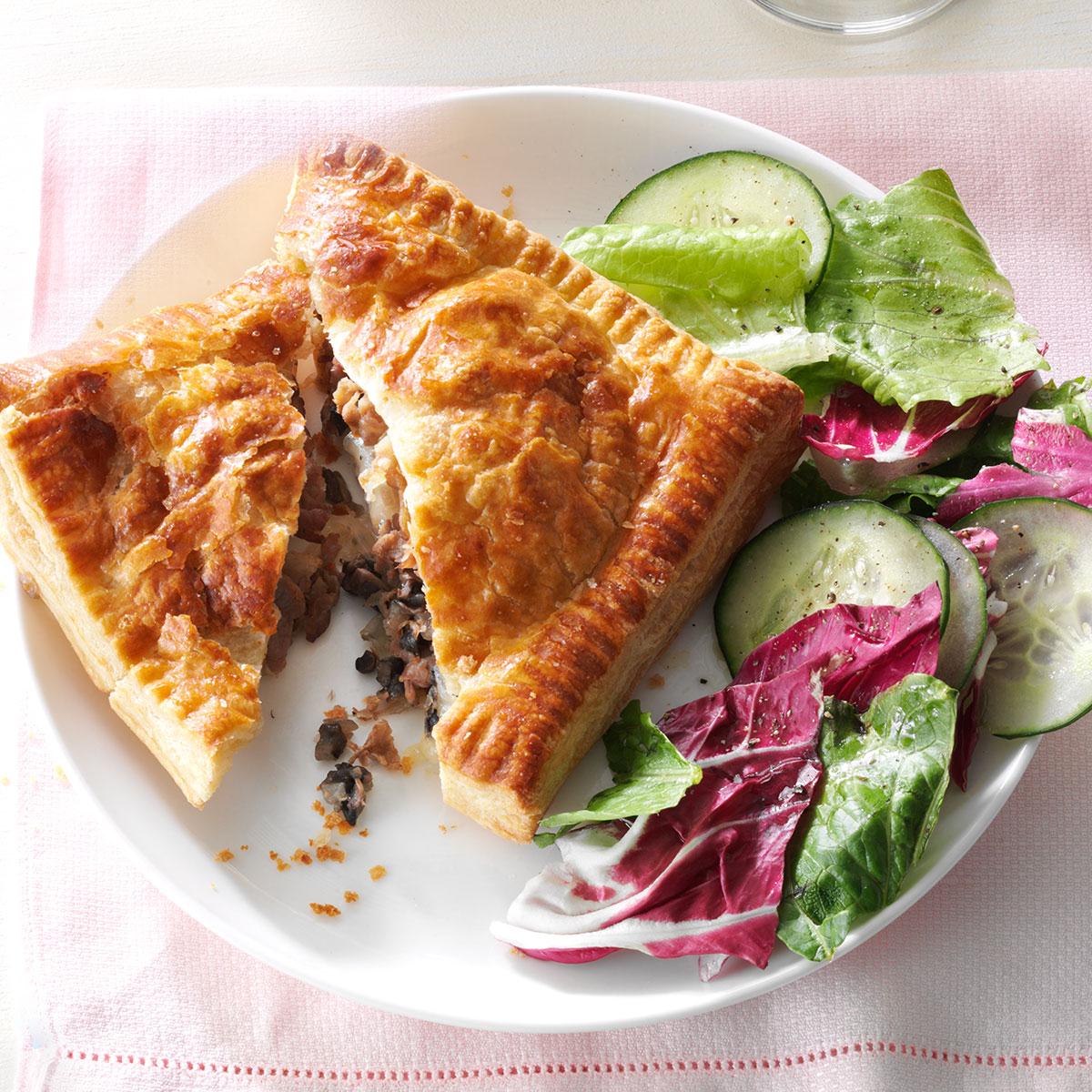 Provolone Beef Pastry Pockets-image