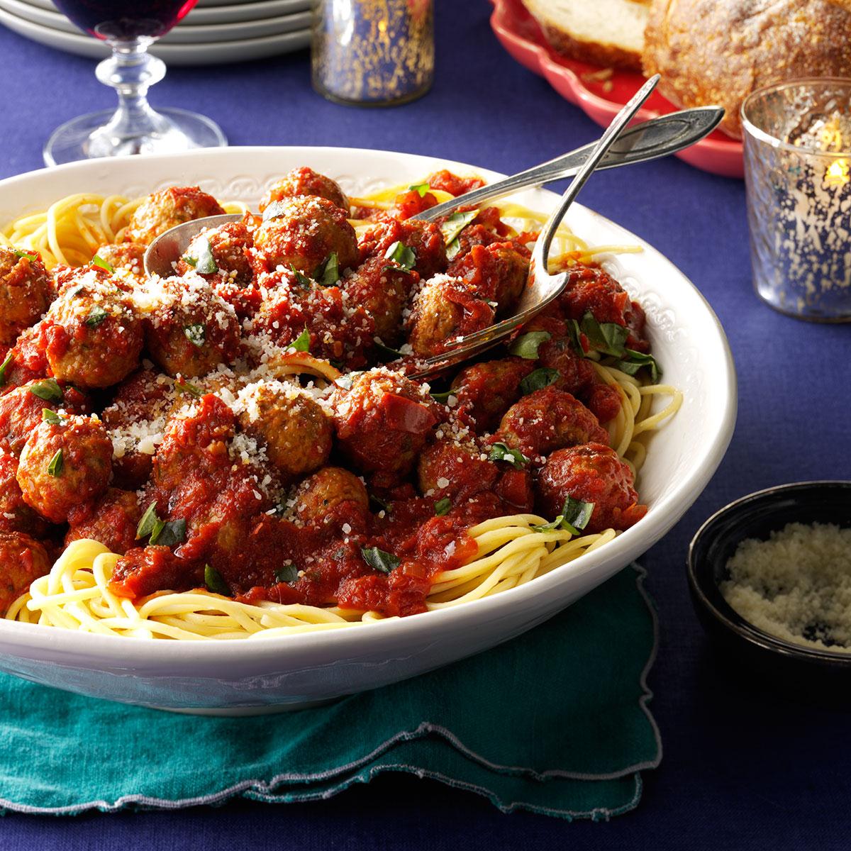 My Best Spaghetti Meatballs Recipe How To Make It Taste Of Home