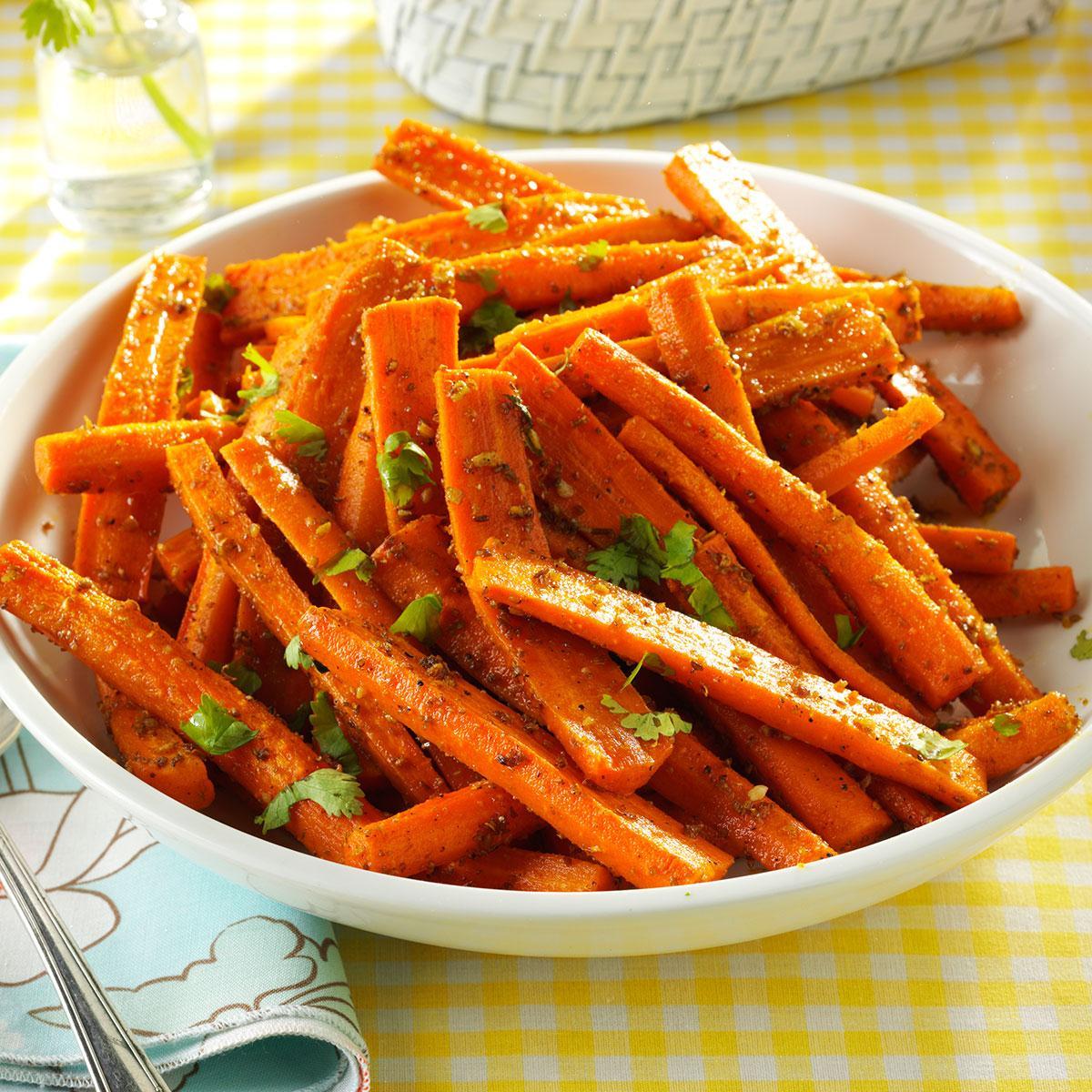 Air-Fryer Cumin Carrots-image