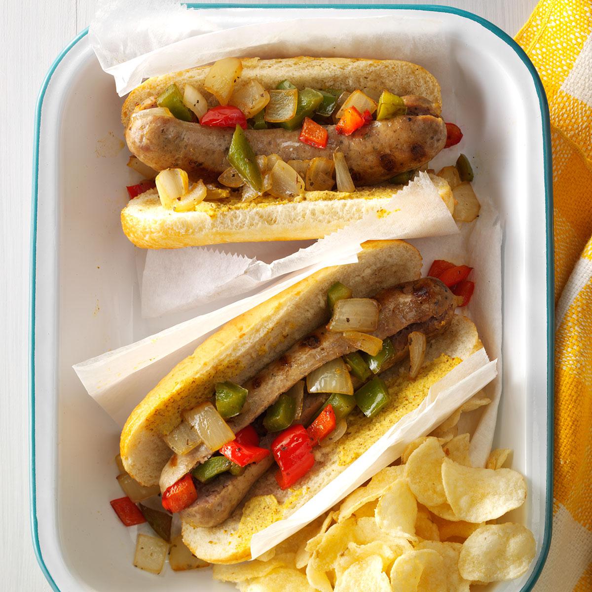 Sausage and Pepper Sandwiches image