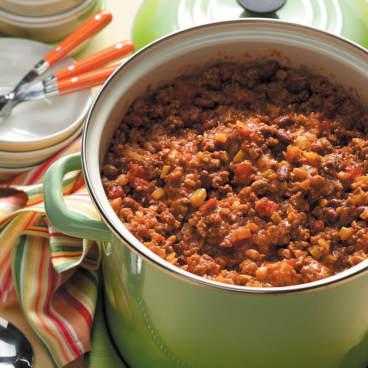 Church Supper Chili Recipe How To Make It Taste Of Home