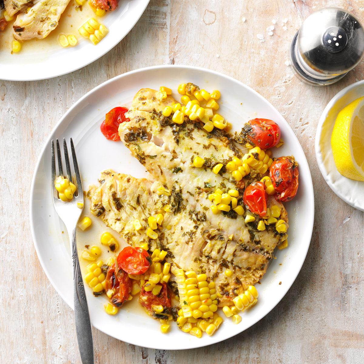 Tomato-Herb Grilled Tilapia-image