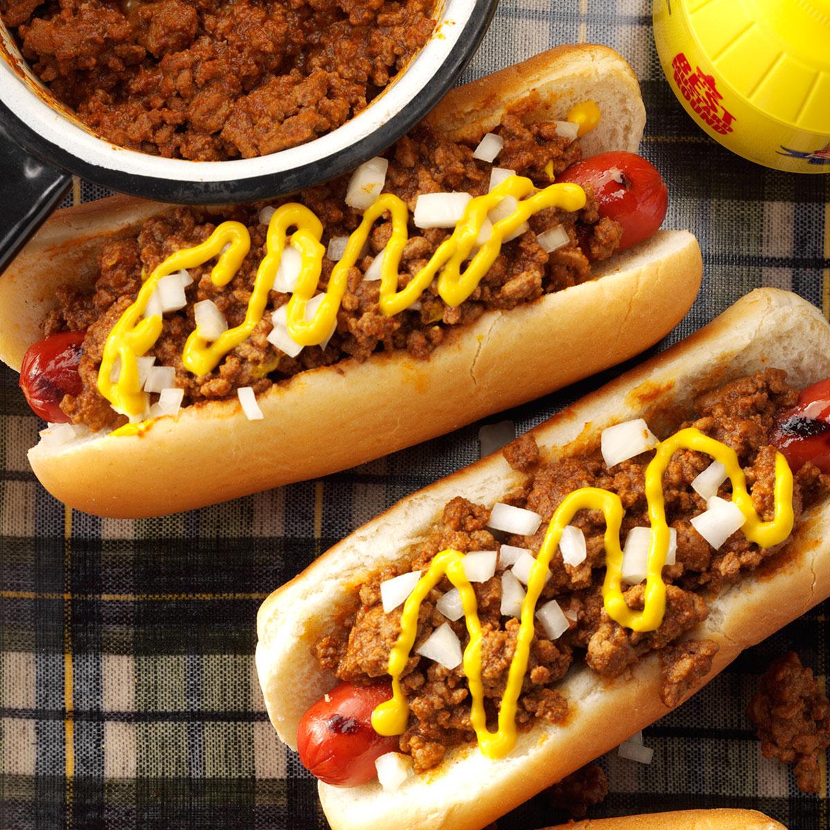 Simple Hot Dog And Potato Hash Recipe Hot Meals Dog Food Recipes Dog Recipes