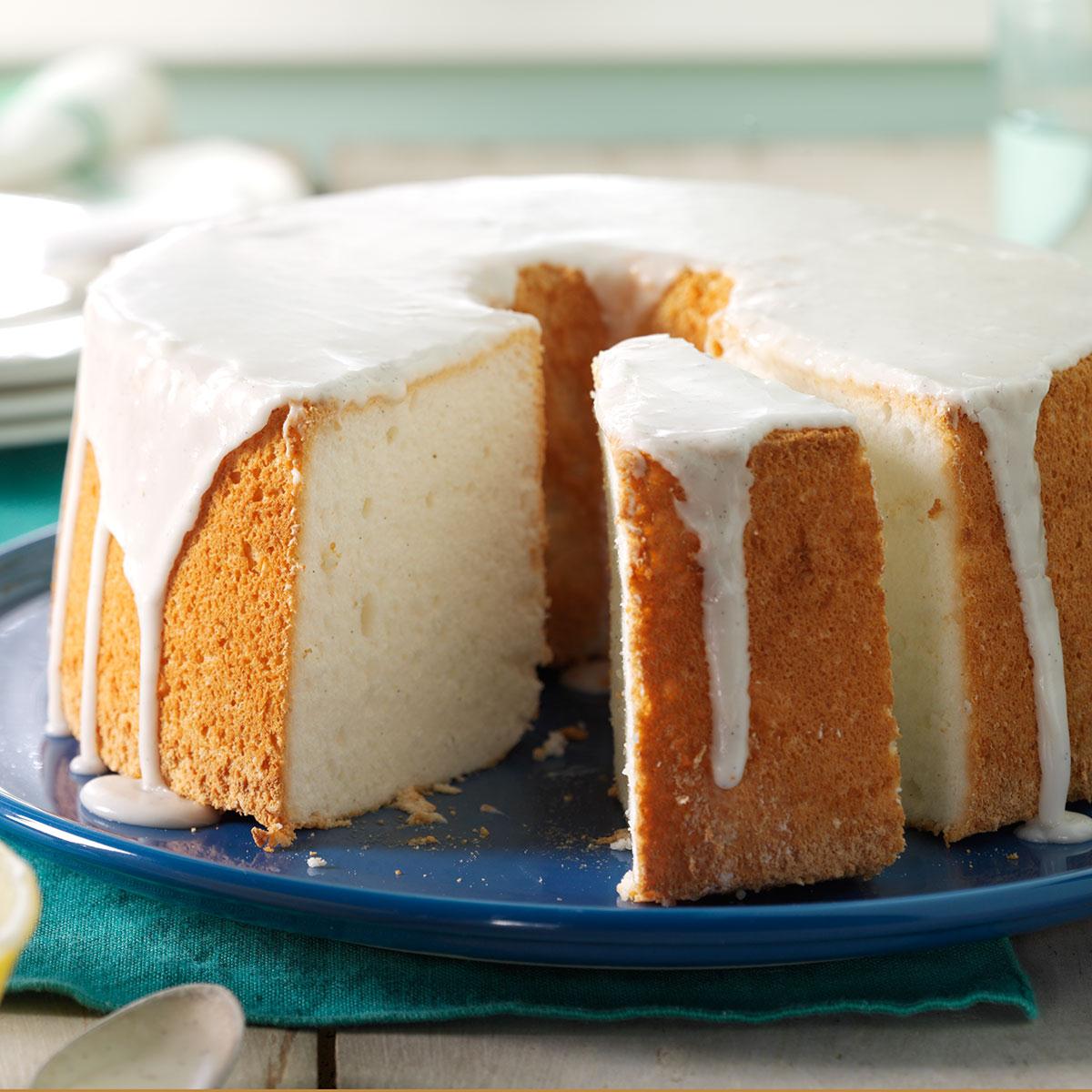 Vanilla Bean Angel Food Cake Recipe How To Make It Taste Of Home