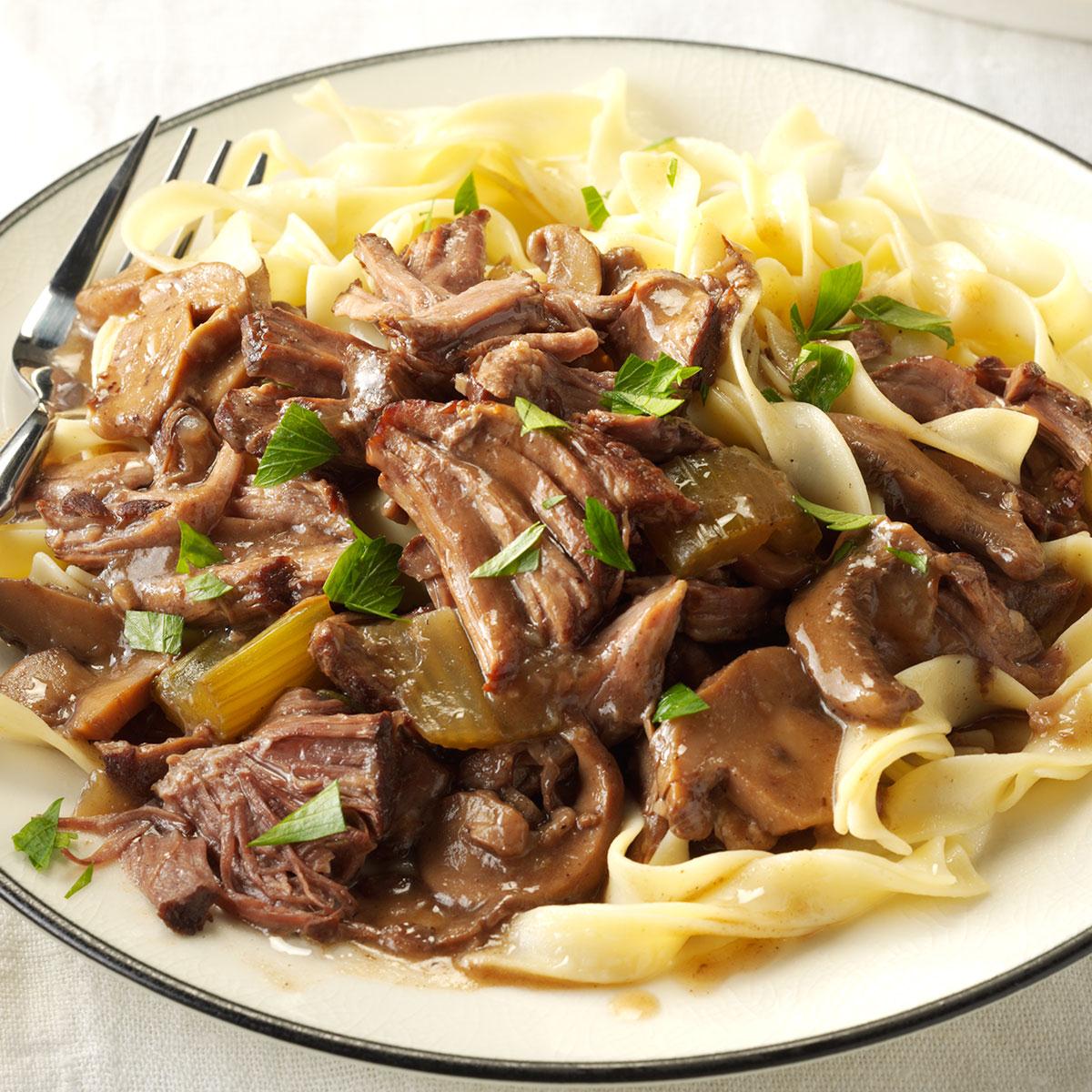 Cooked Beef Tips Recipe