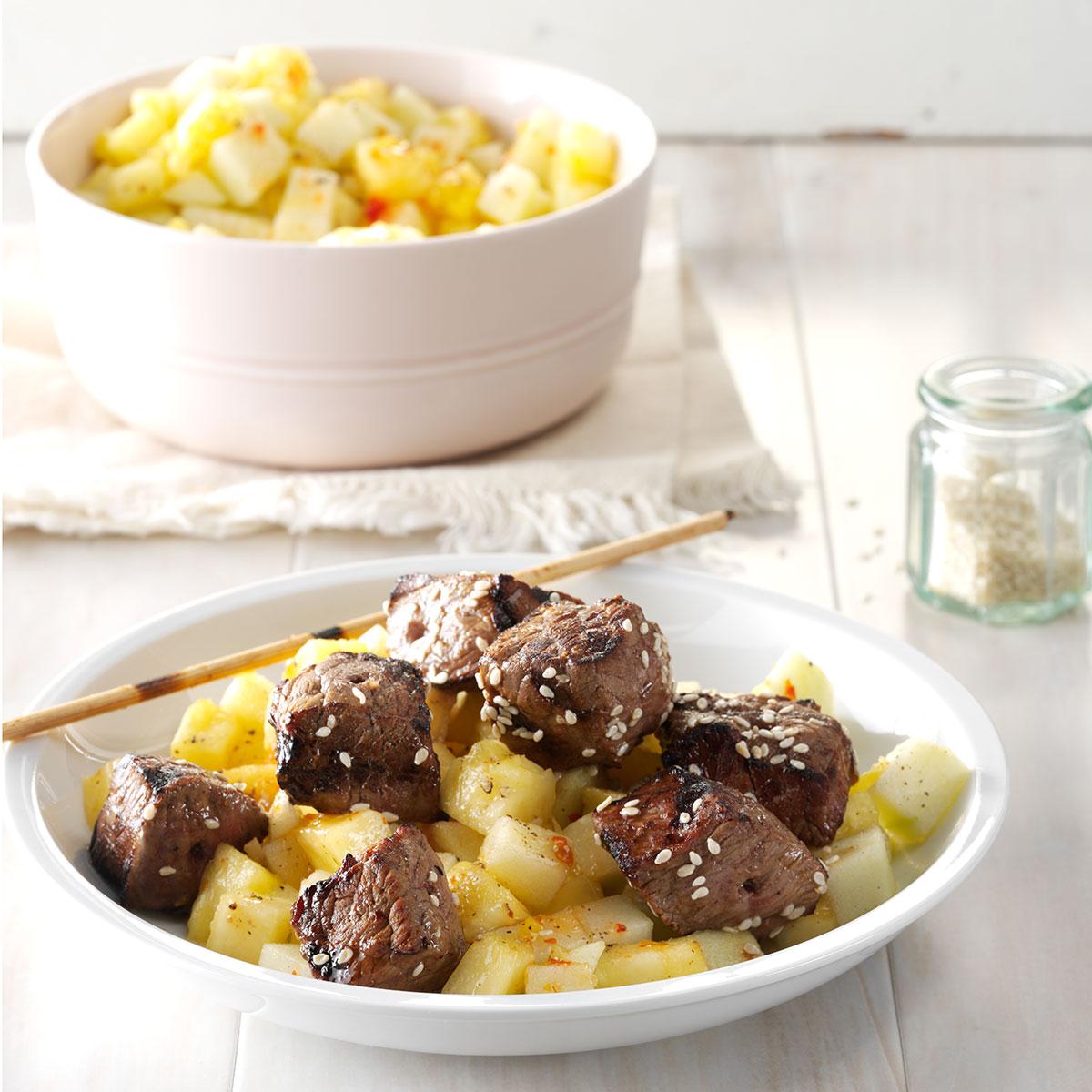 Sesame Beef Skewers-image