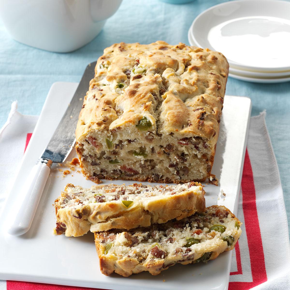 Louisiana Pecan Bacon Bread image