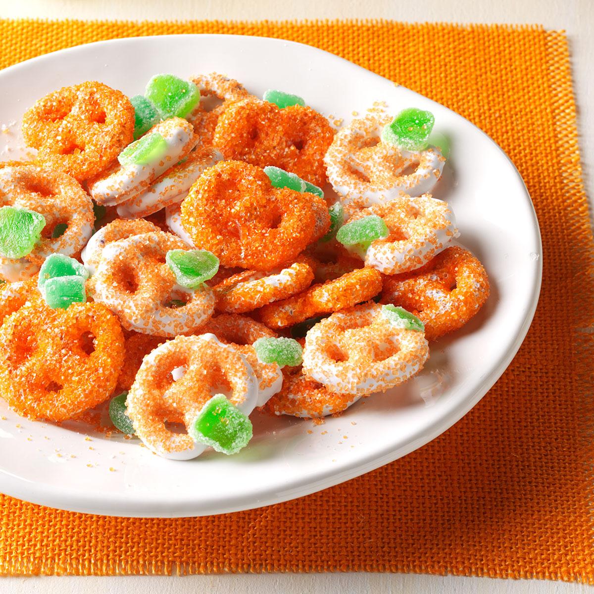 Mini Pretzel Pumpkins image