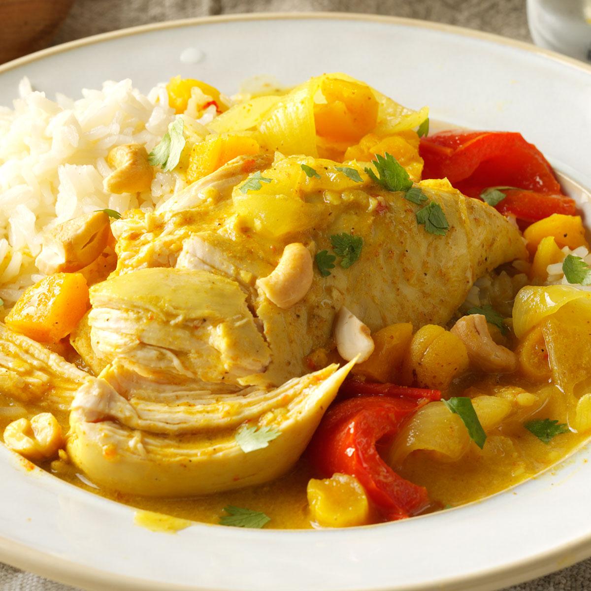 Slow Cooker Curry Chicken_image