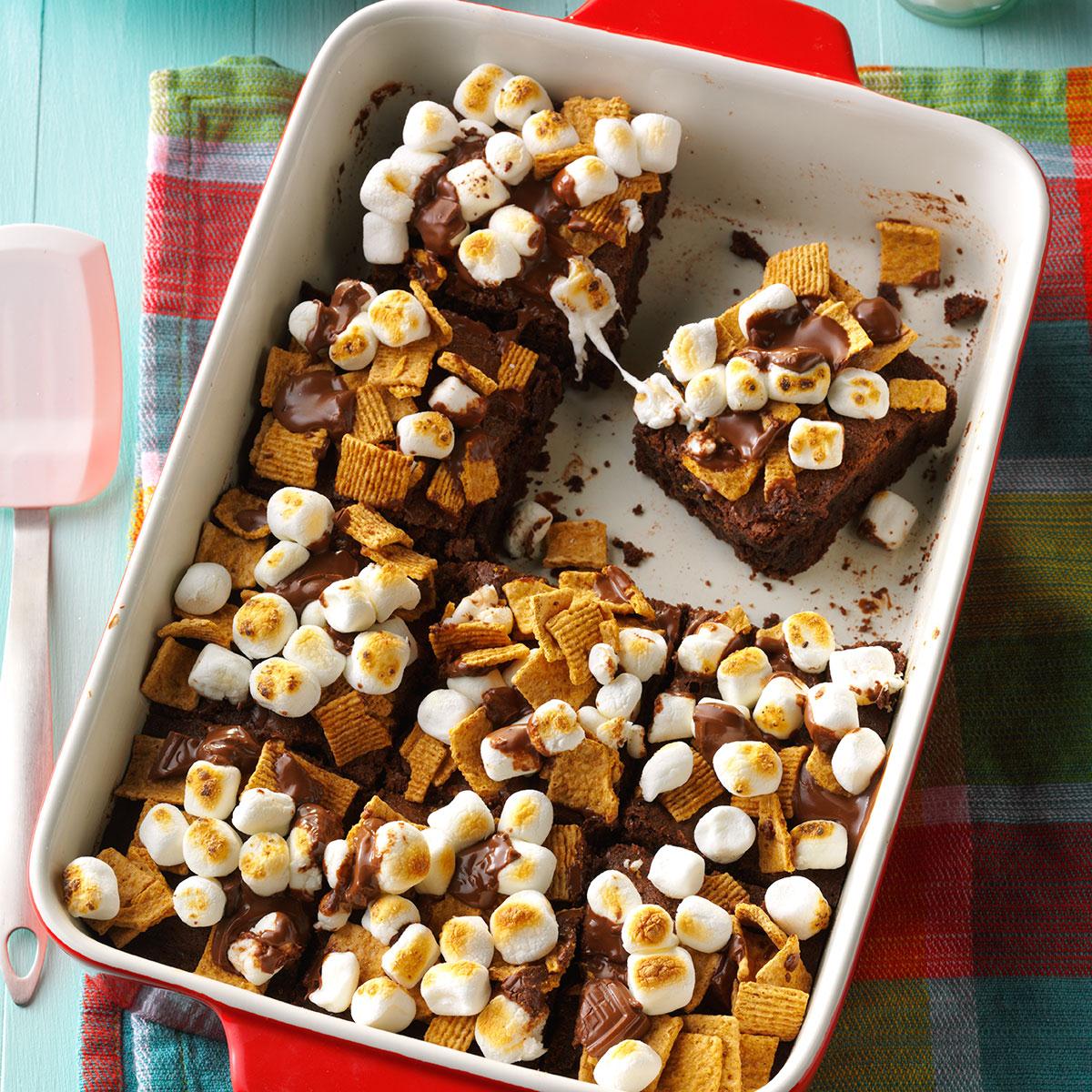 Fudgy S'mores Brownies Recipe: How to Make It