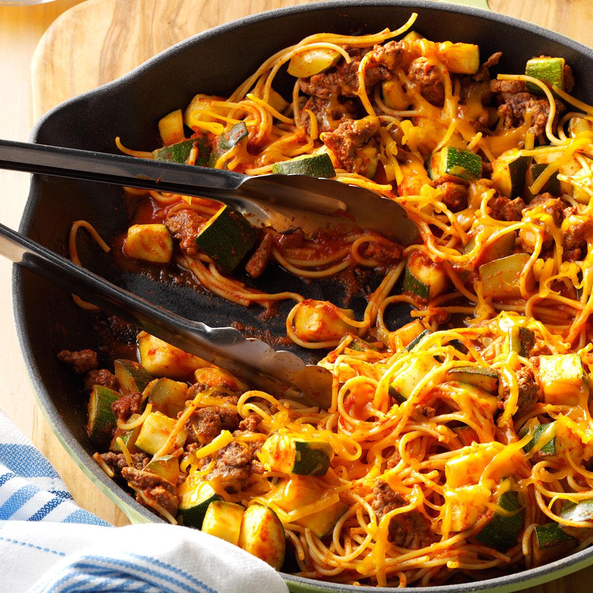 Southwestern Spaghetti Recipe How To Make It Taste Of Home
