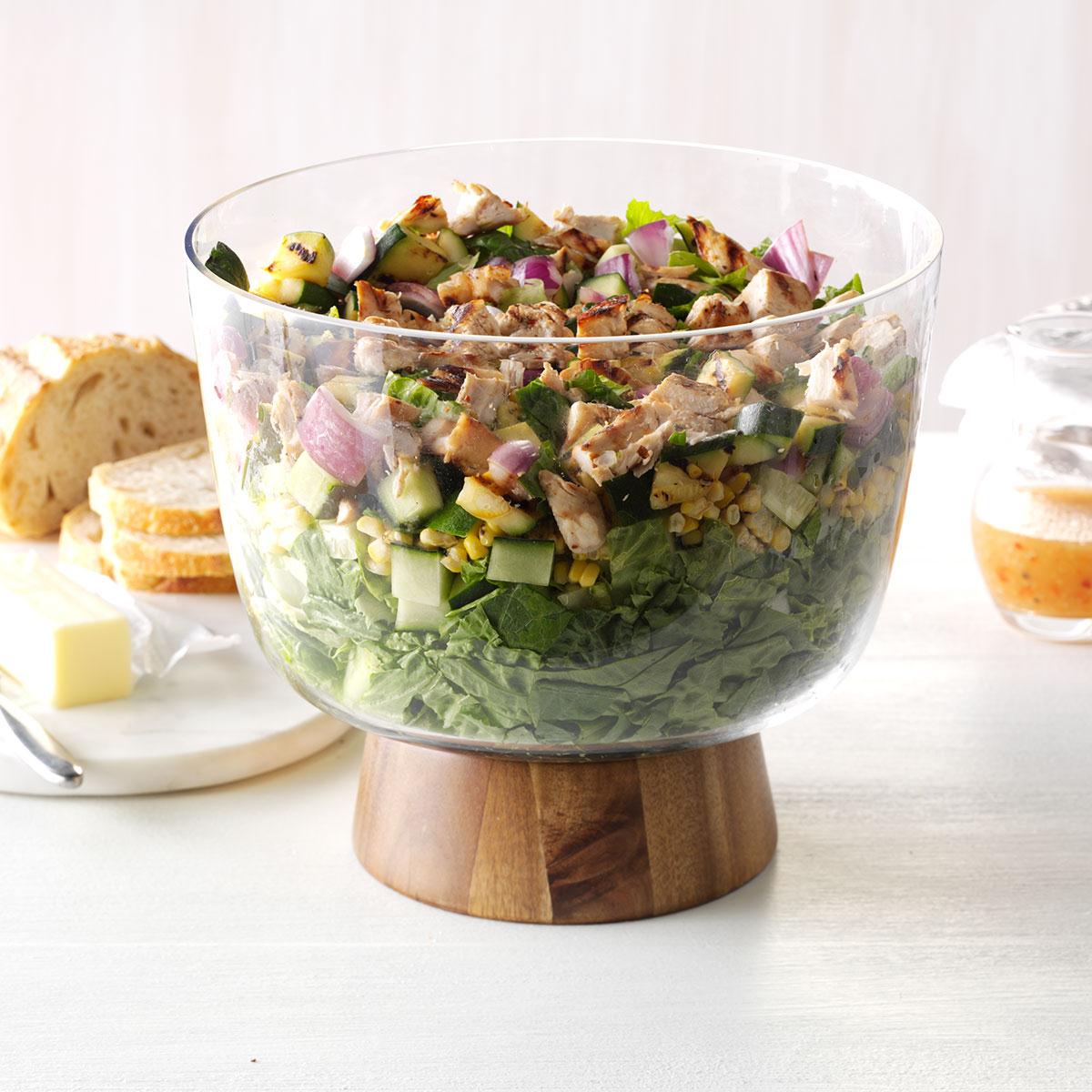 Grilled Chicken Chopped Salad-image