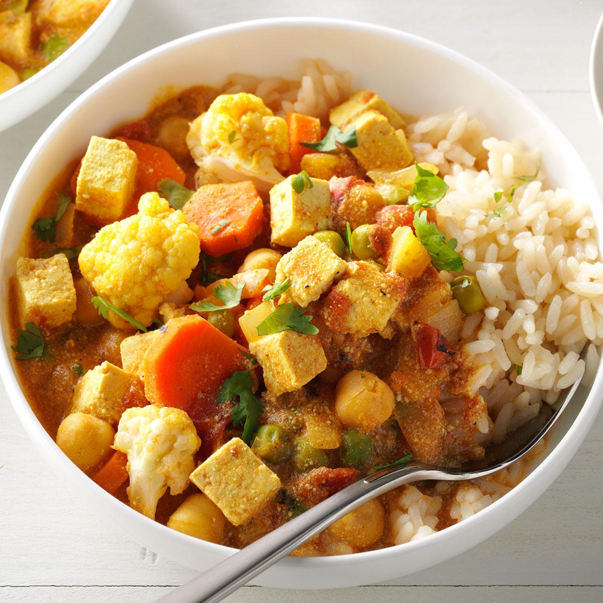 Cauliflower & Tofu Curry-image