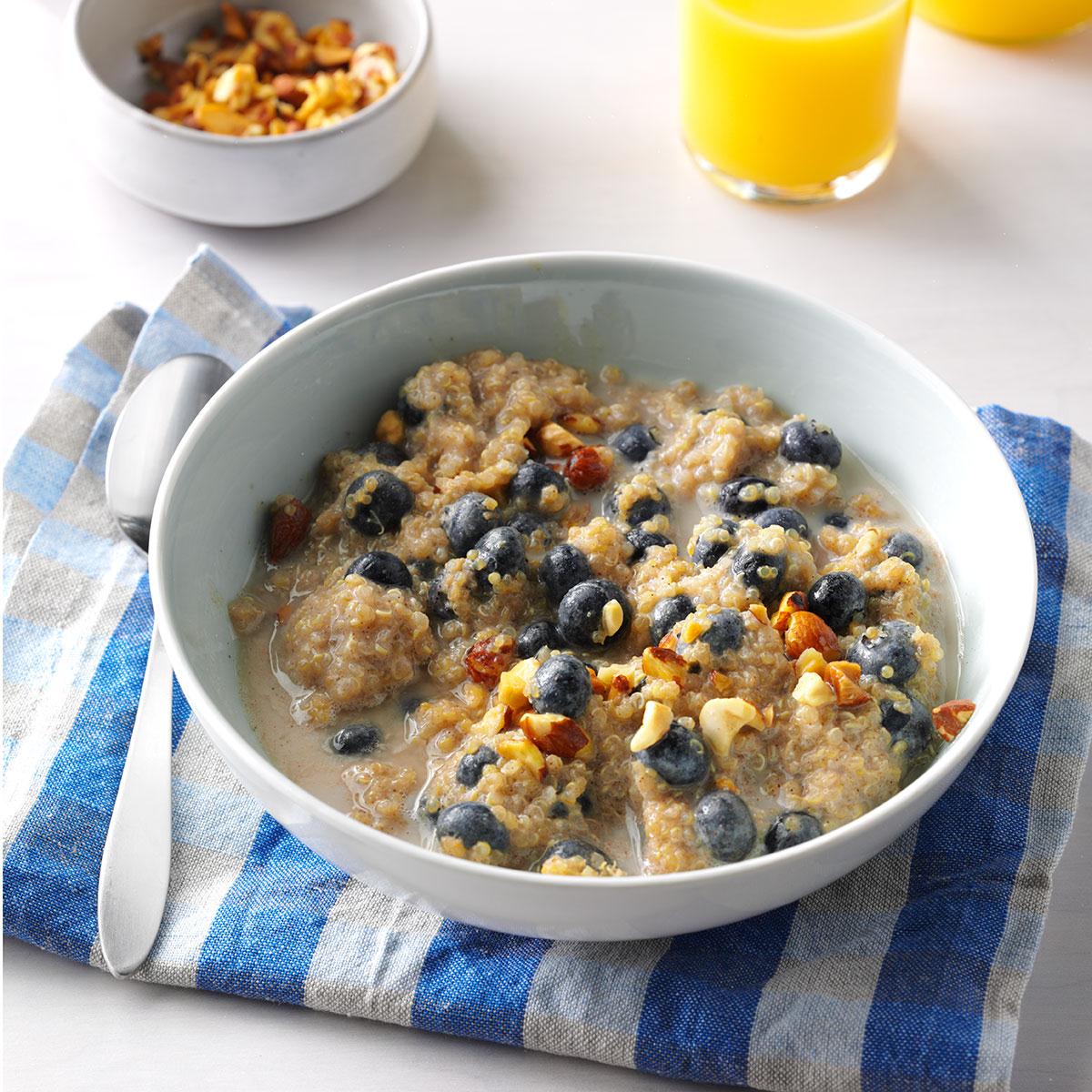 Spiced Blueberry Quinoa-image