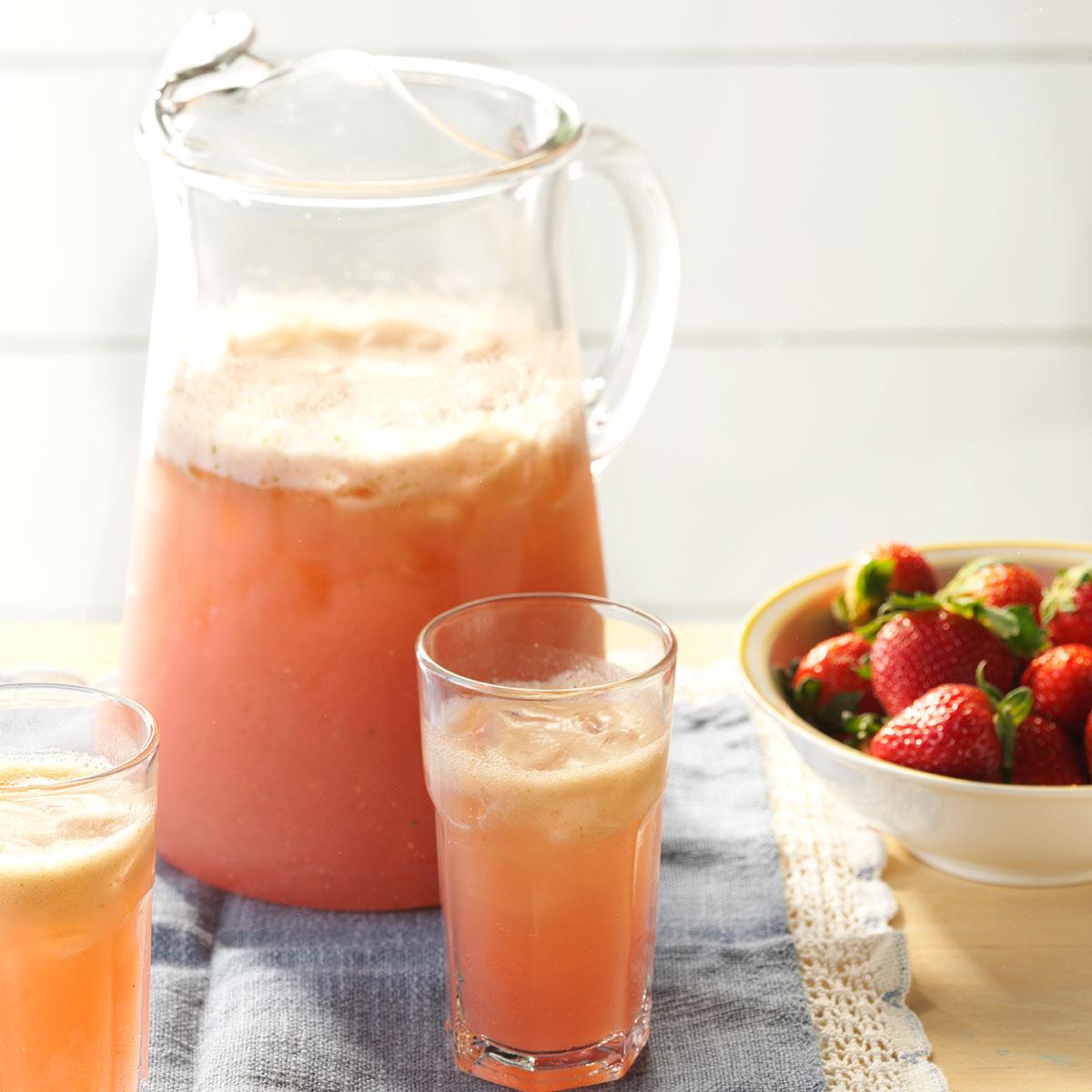 Strawberry-Basil Refresher image