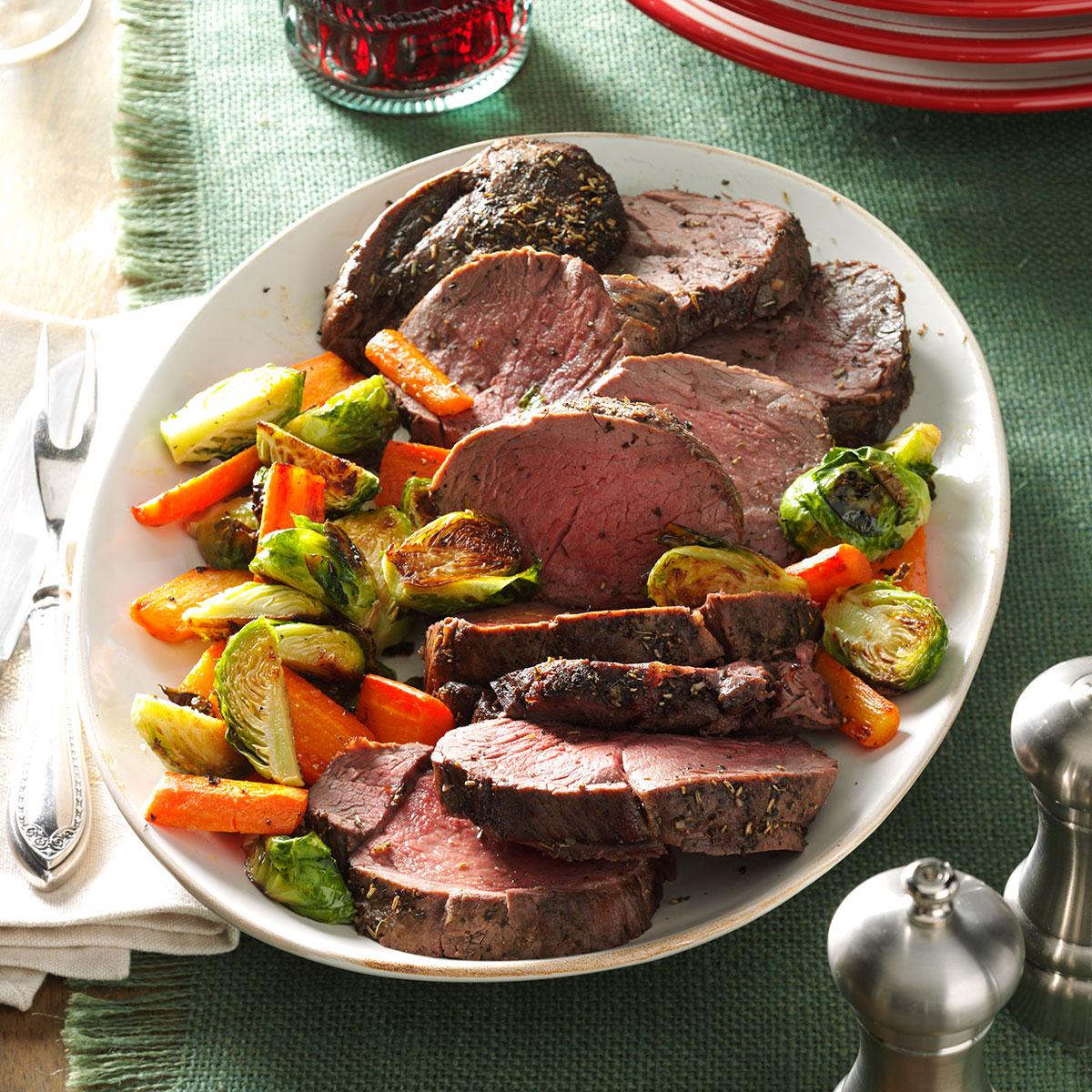 Garlic Herbed Beef Tenderloin-image