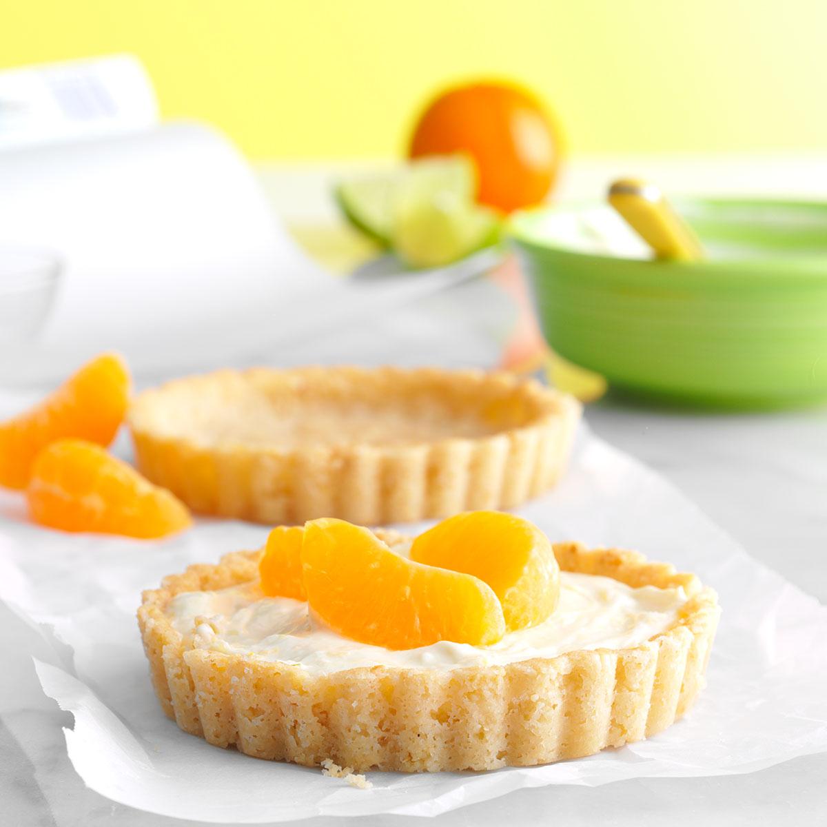 Citrus Cream Tartlets image
