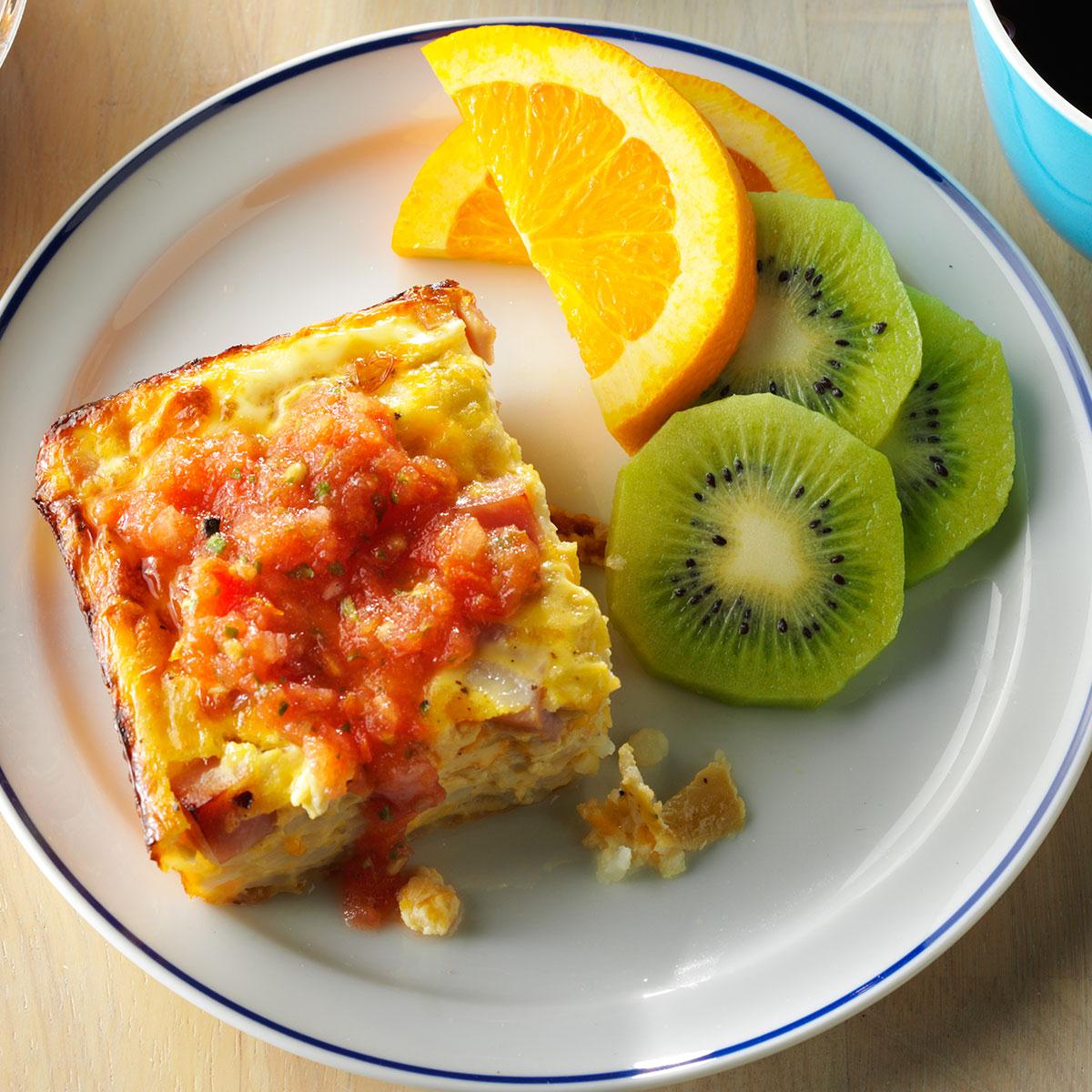 Overnight Ham And Egg Casserole Recipe How To Make It