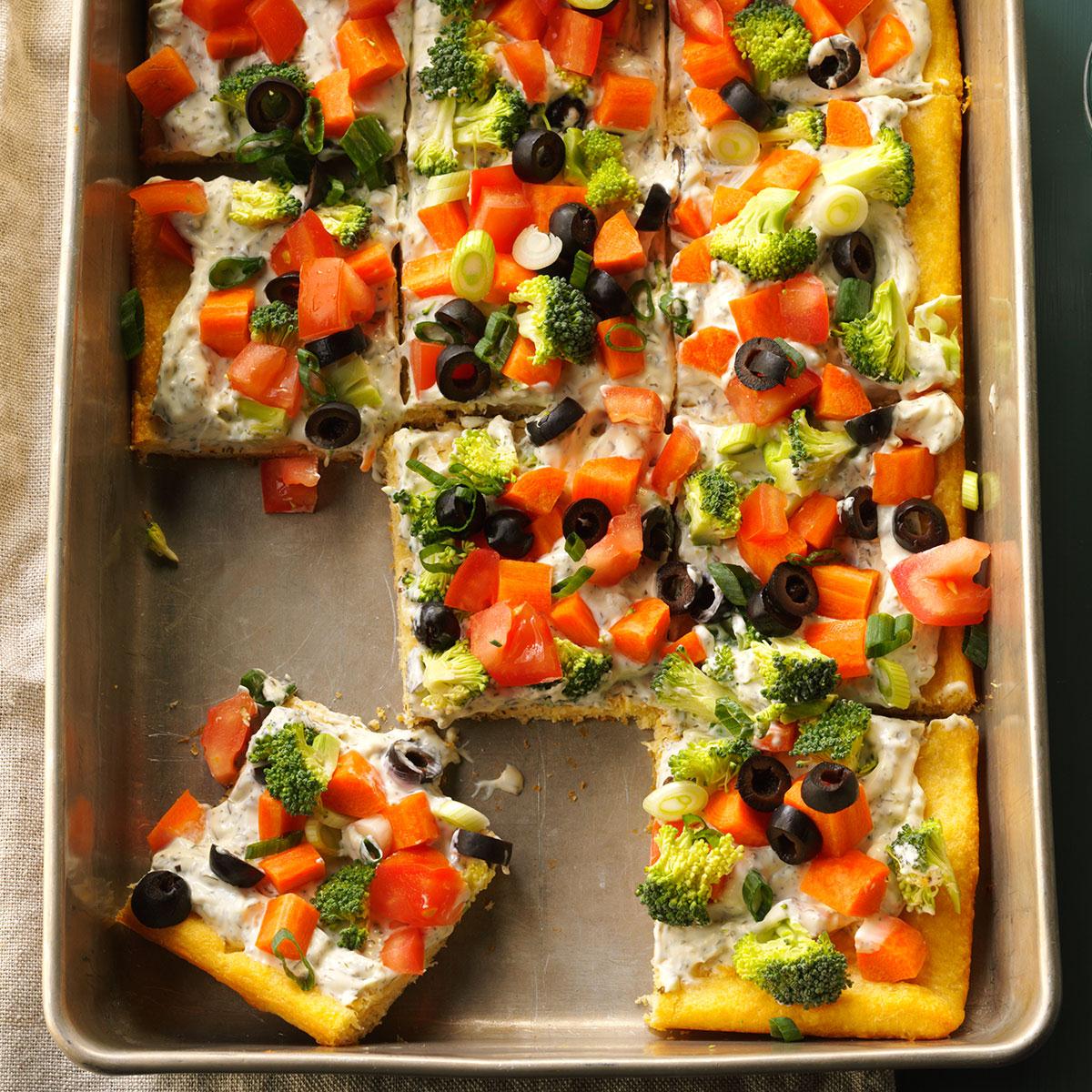 Dilly Veggie Pizza_image