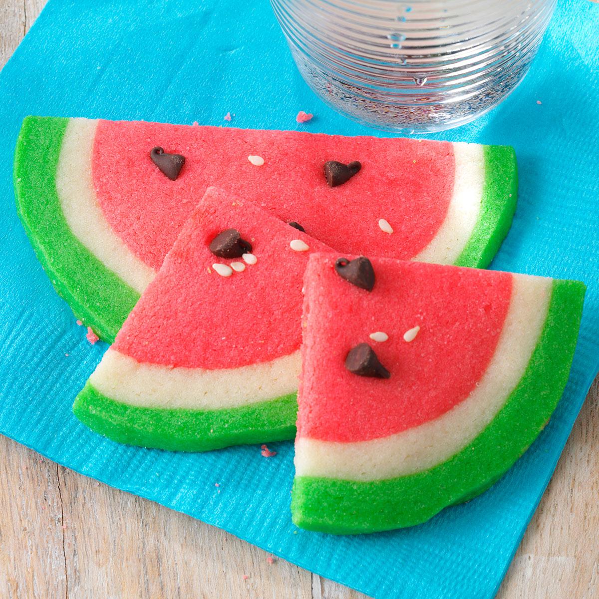 Watermelon Cookies image