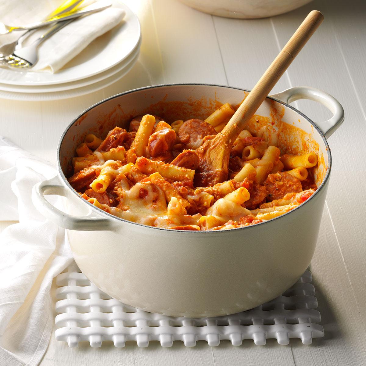 Fire-Roasted Ziti with Sausage image