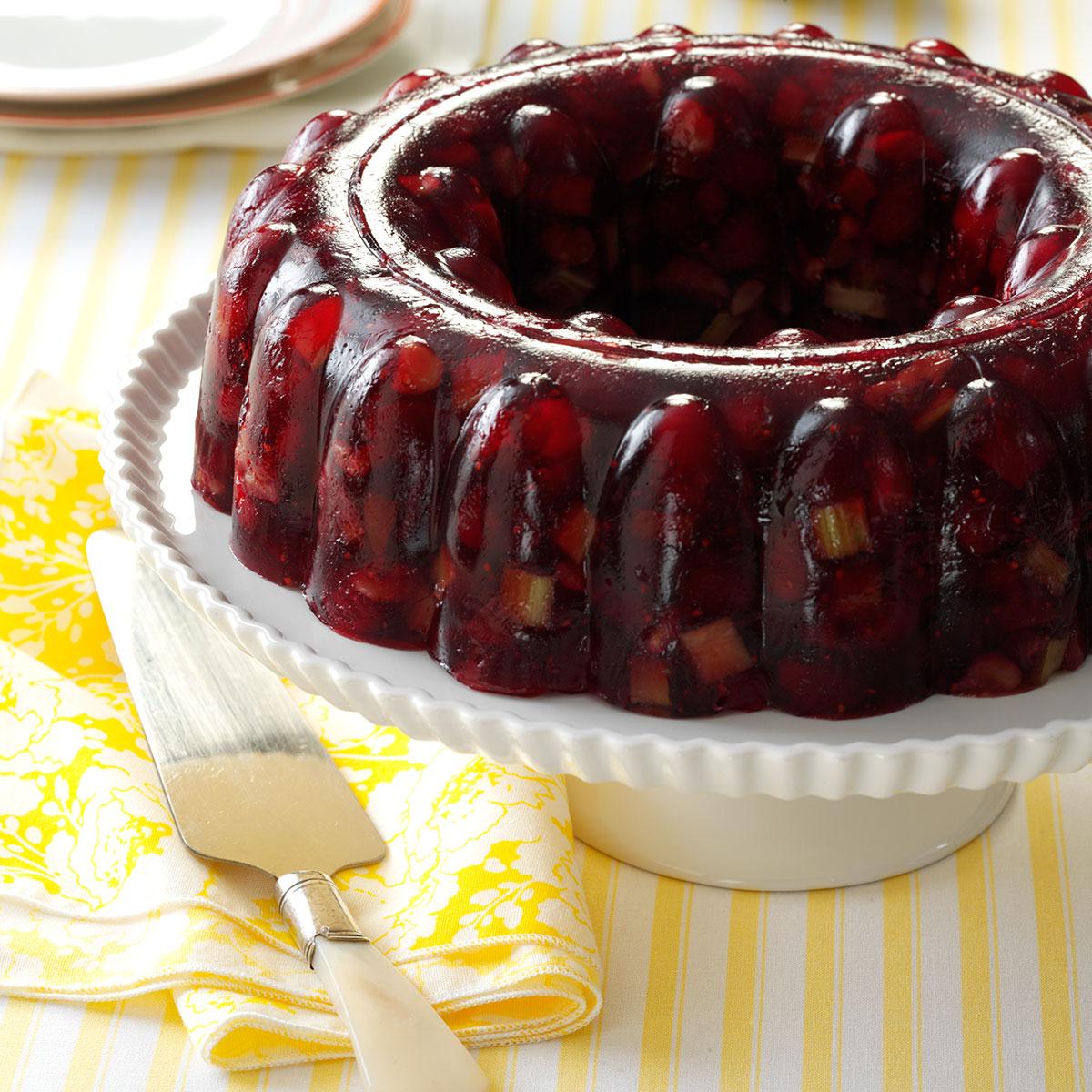 Molded Cranberry Nut Salad Recipe How To Make It Taste Of Home
