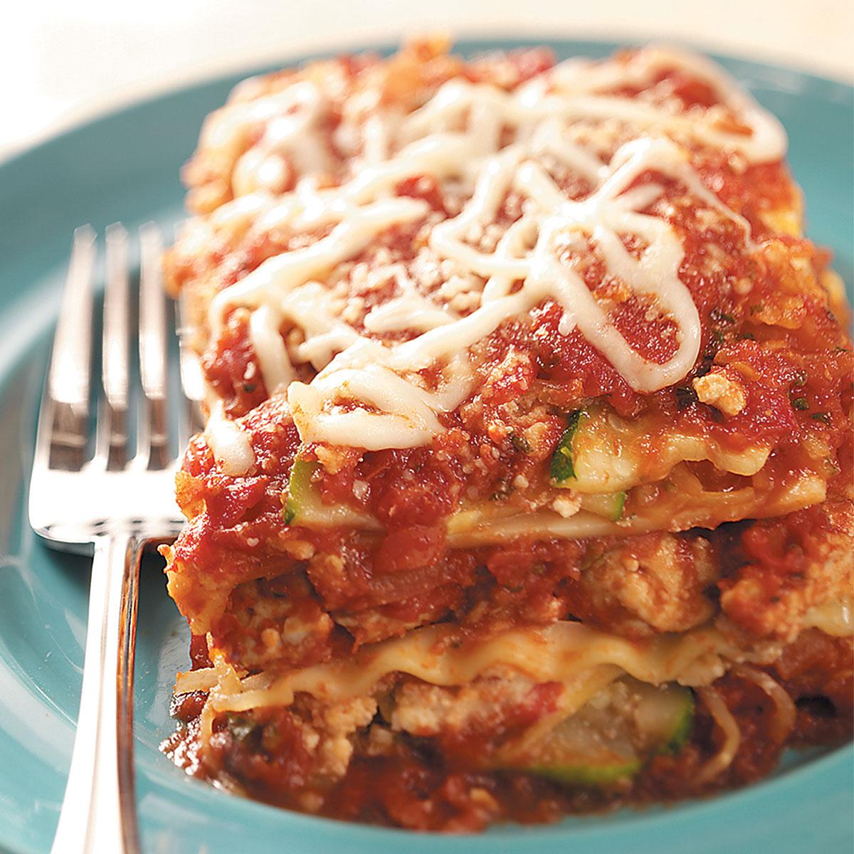 Turkey 'n' Squash Lasagna Recipe: How to Make It