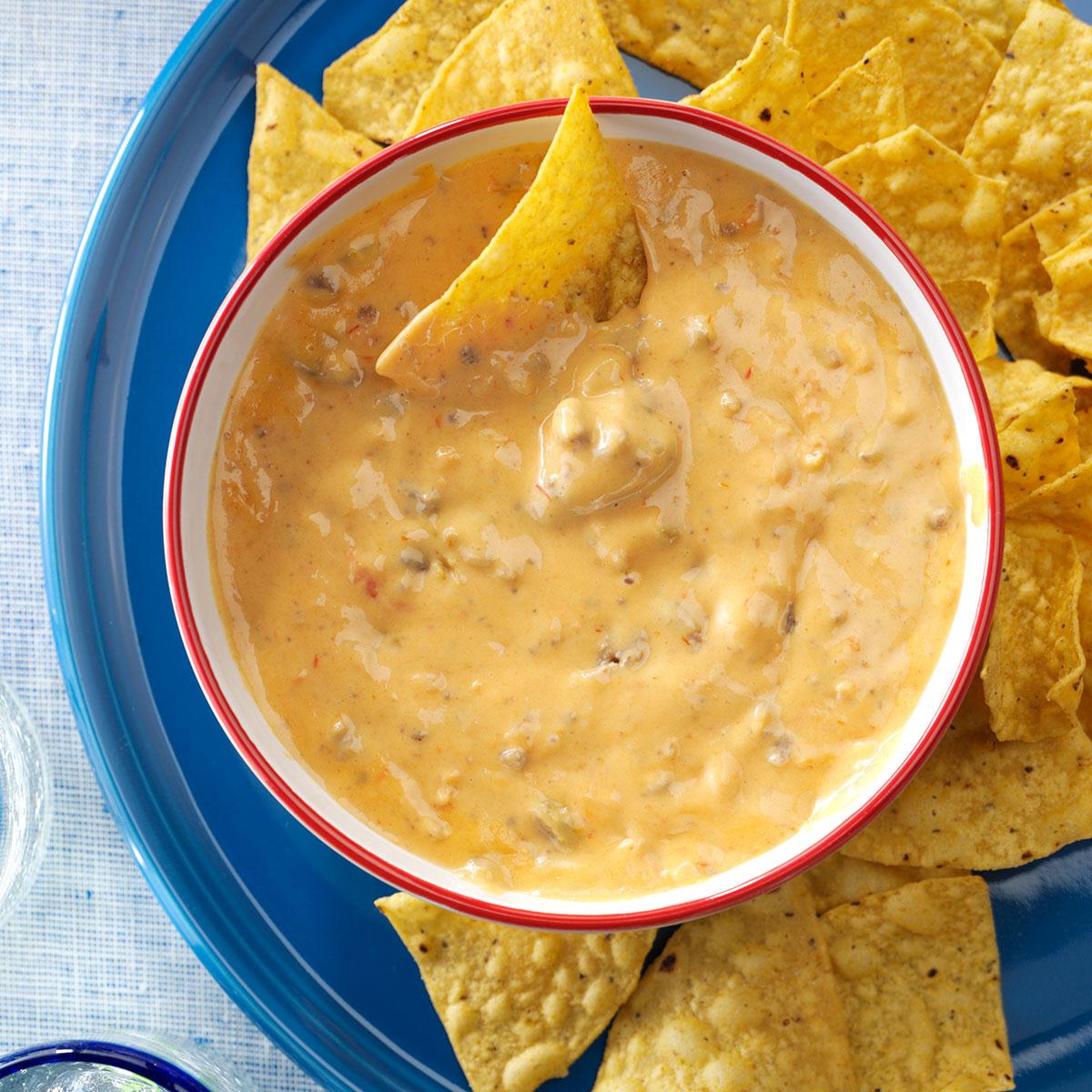 Cheese Dip With Ground Beef And Salsa - Beef Poster