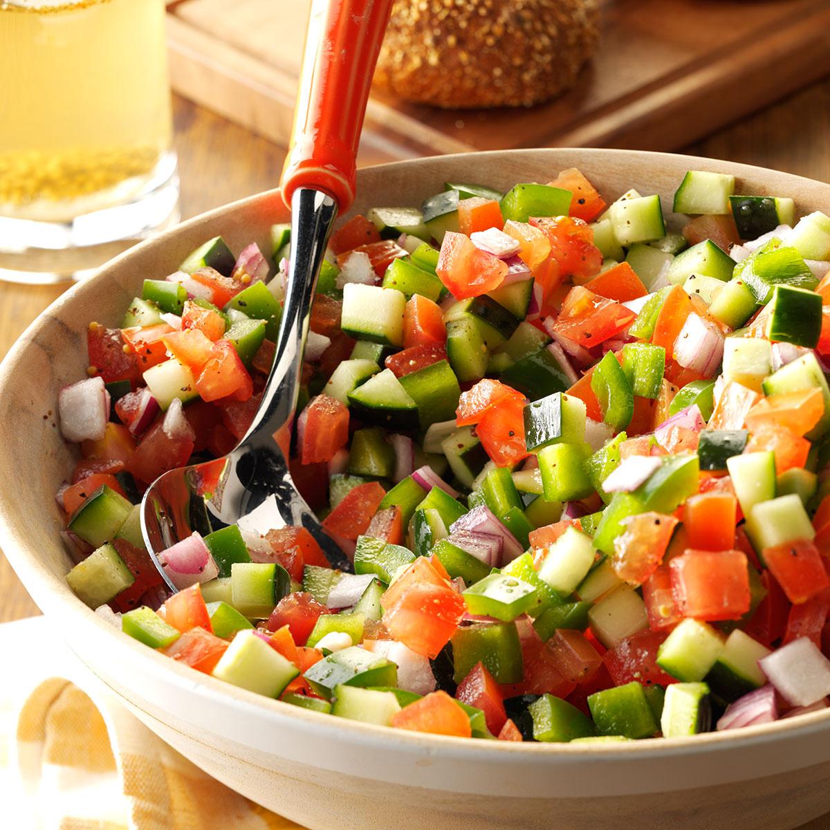 Chopped Garden Salad Recipe Taste Of Home