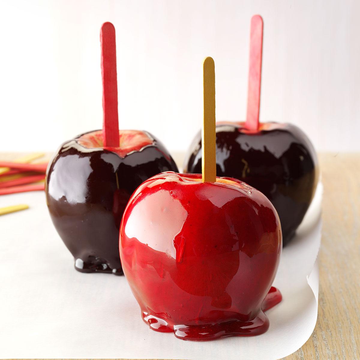 Black-Hearted Candy Apples Recipe: How to Make It